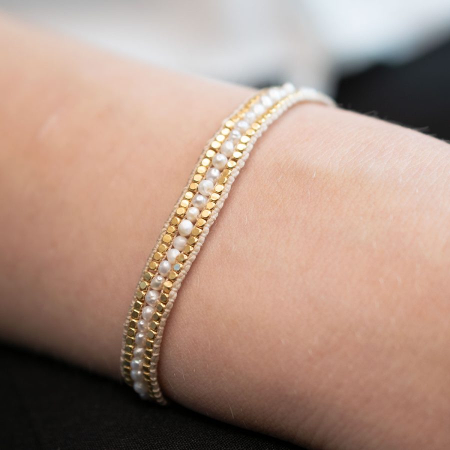 IBU Jewels - Armband Jill Jolie Pearl