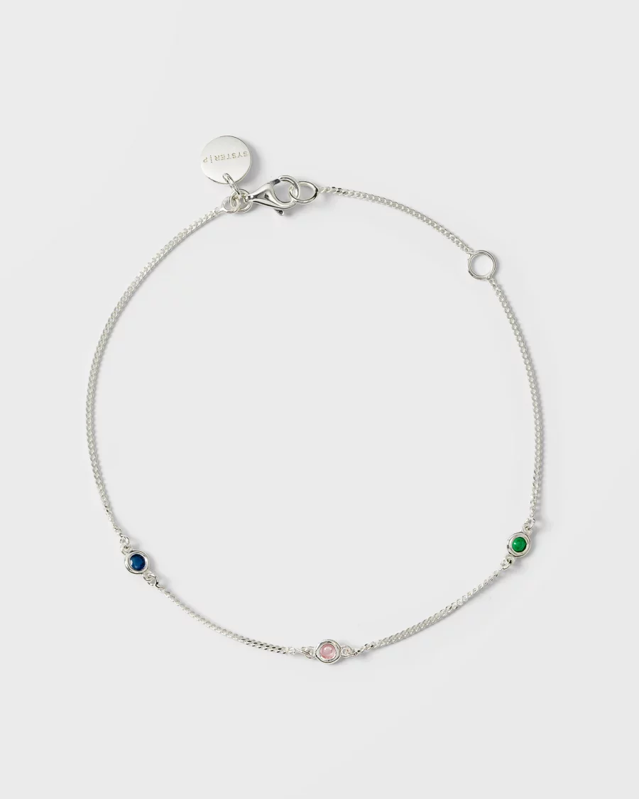 Syster P - Armband Treasure Shimmer Multi Silver - Bild 2