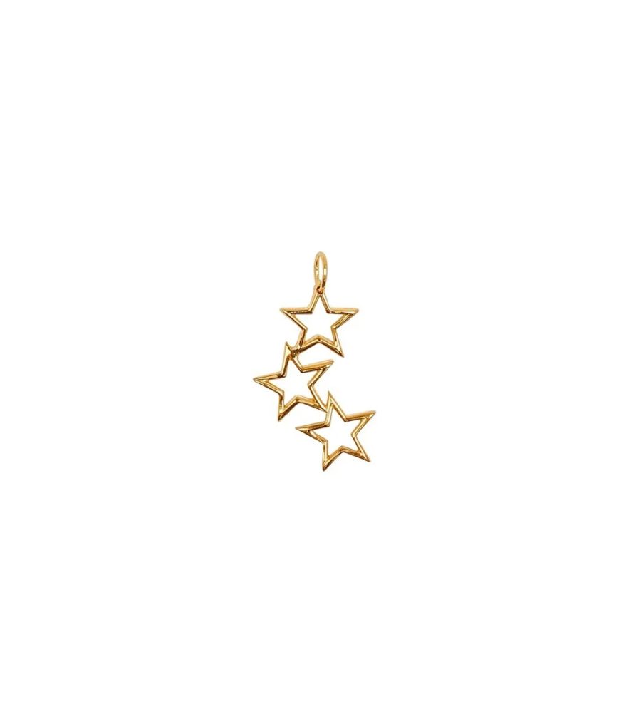Syster P - Beloved Mega Pendant Triple Star Guld