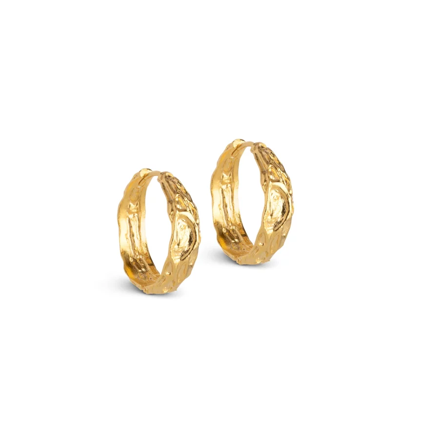 Enamel Copenhagen - Örhängen Hoops Nela Guld