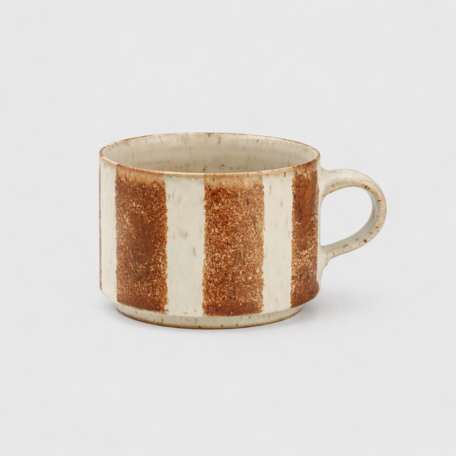 Paradisverkstaden - Kopp Öland Bredrandig Havre/Brun