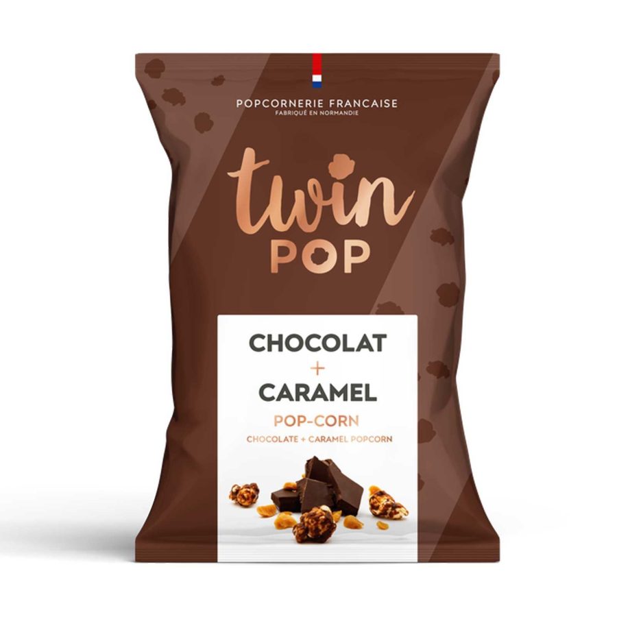 Twin Pop - Popcorn Chocolat Caramel 70g