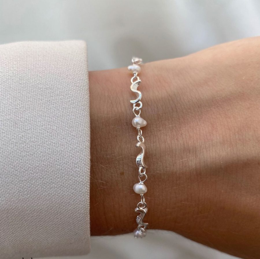 Aqua Dulce - Armband Rhumba Pearl Silver - Bild 2