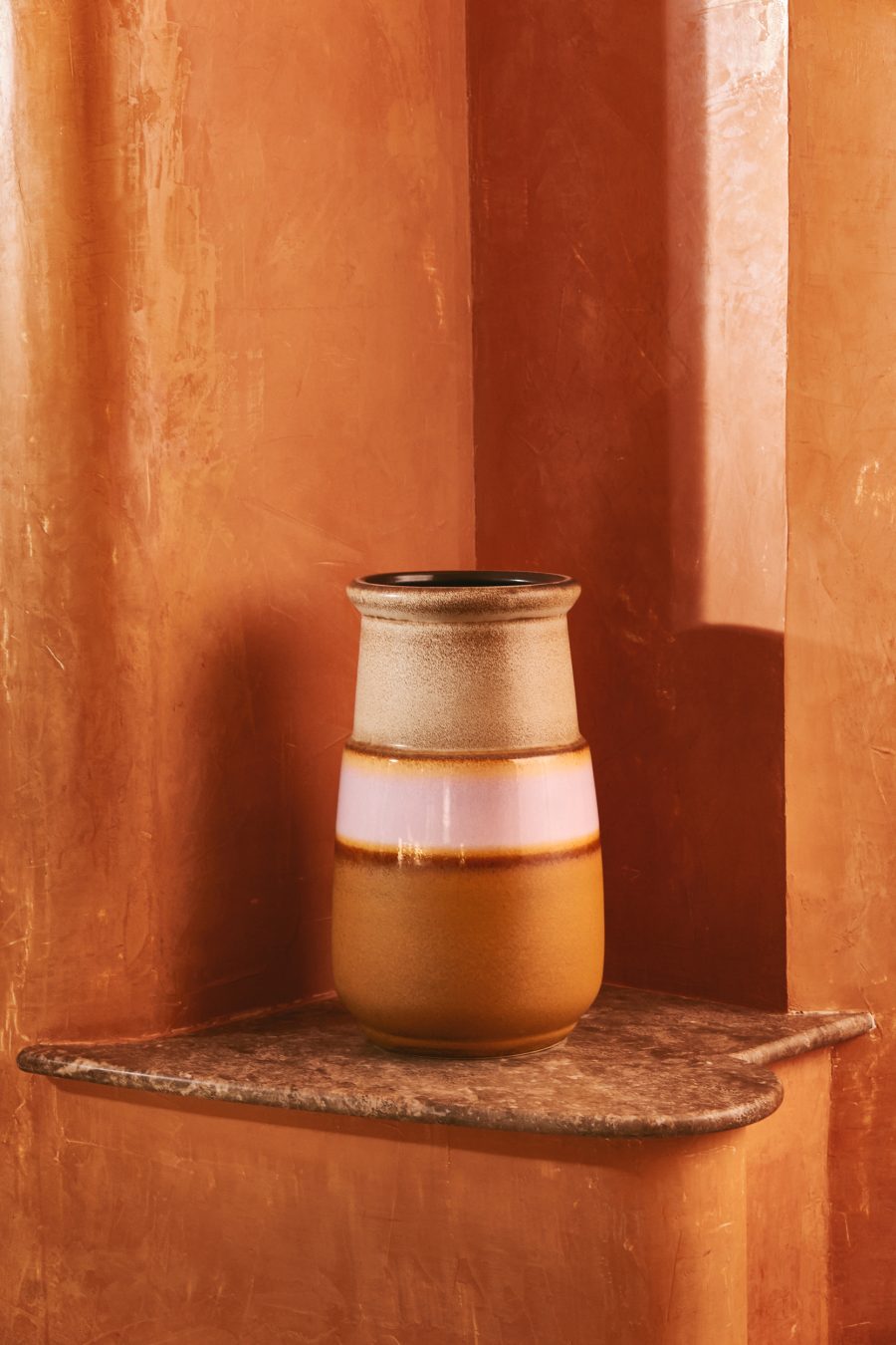 HKLIVING - Grand Floor Vase, Caramel - Bild 2