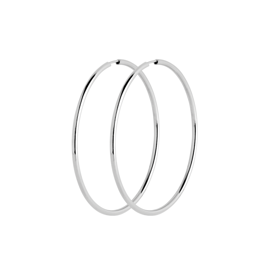 Maria Black - Senorita Hoops 50mm Silver