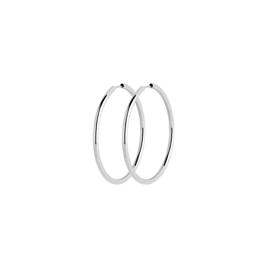 Maria Black - Senorita Hoops 35mm Silver