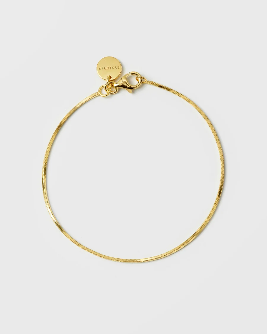 Syster P - Sheer Mirror Armband Guld M/L