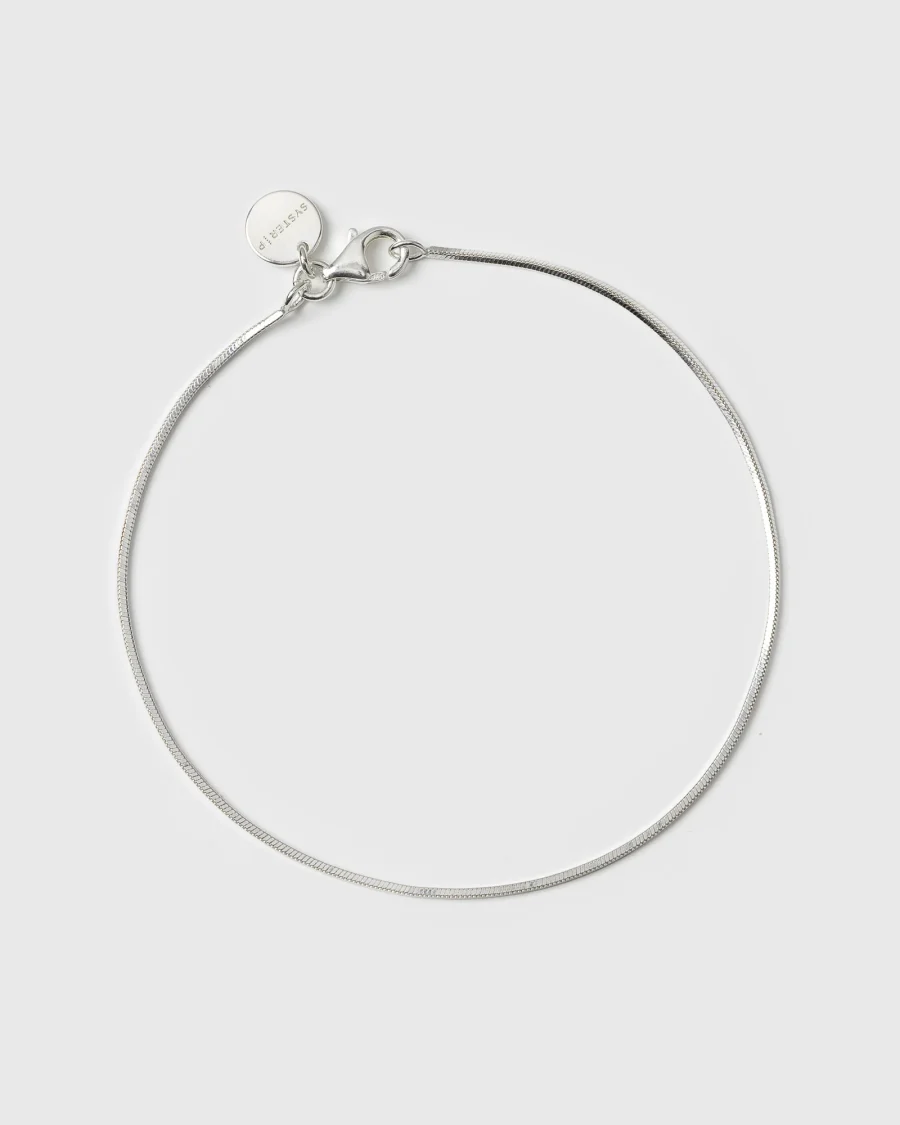 Syster P - Sheer Mirror Armband Silver M/L