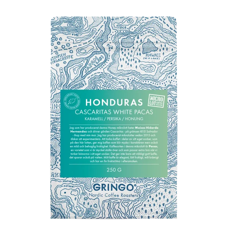 Gringo - Honduras Cascaritas White Honey 250g