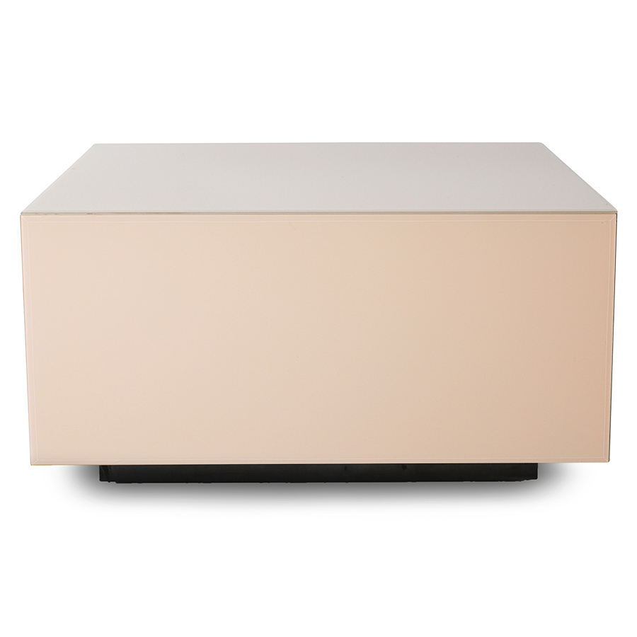 HK Living - Mirror Block Table Nude, L