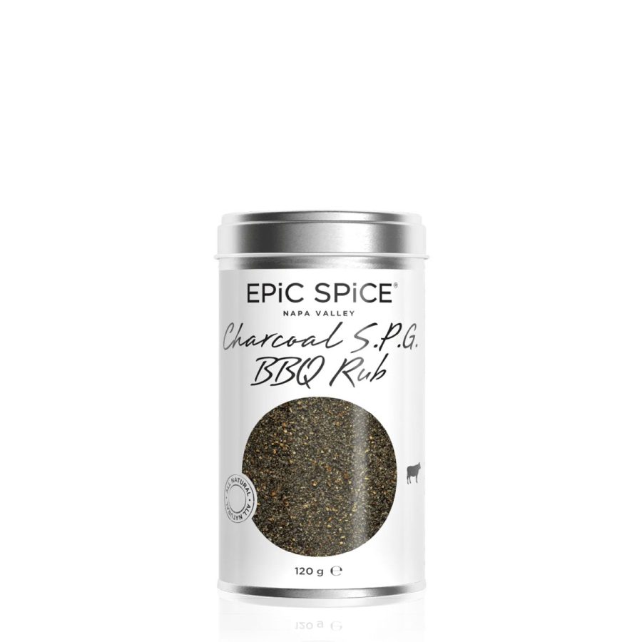 Epic Spice -  CHARCOAL S.P.G. BBQ RUB 120g