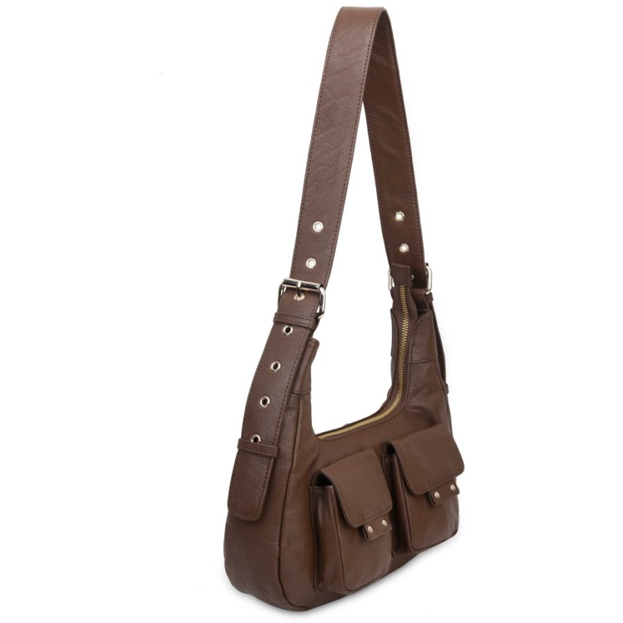 Nunoo - Sally Small Air 1 w. Gold Dark Brown - Bild 2