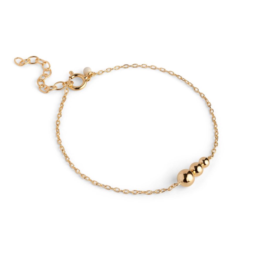 Enamel Copenhagen - Armband Trinity, Guld