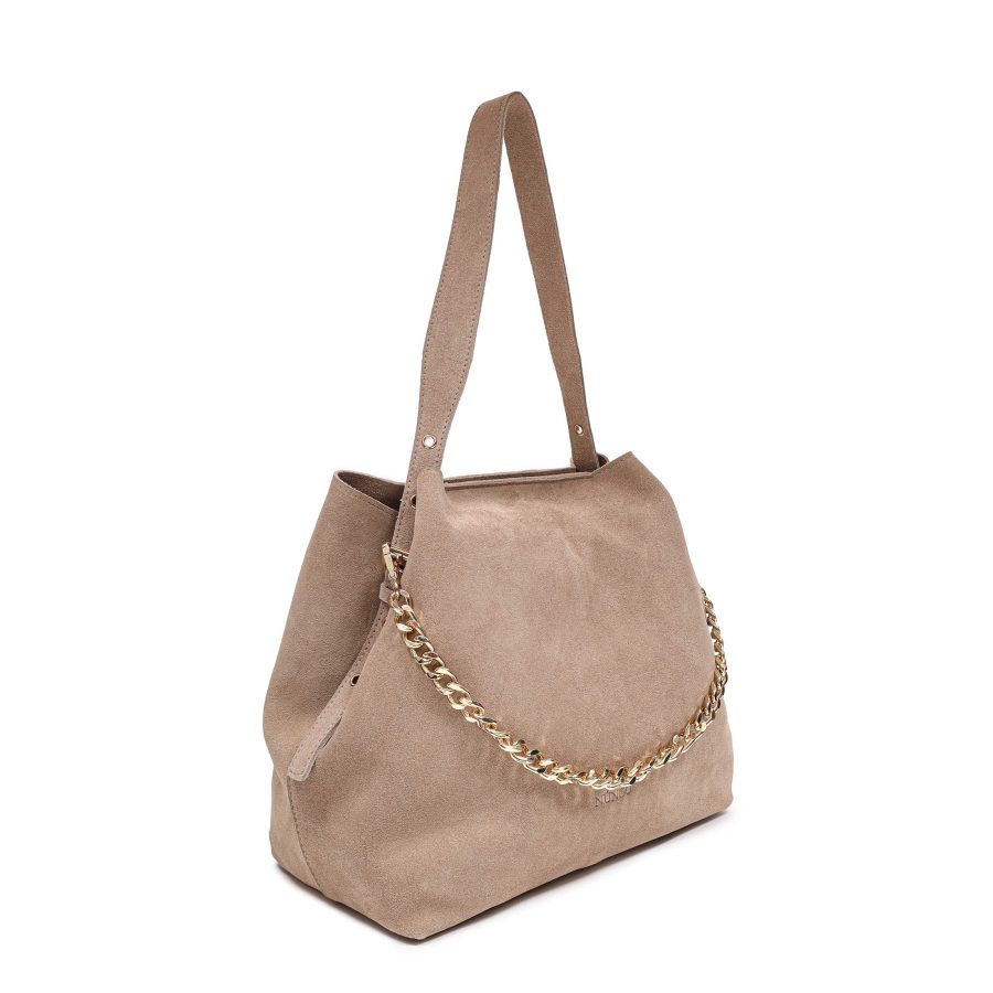 Nunoo - Chiara Suede w. Gold Beige - Bild 4