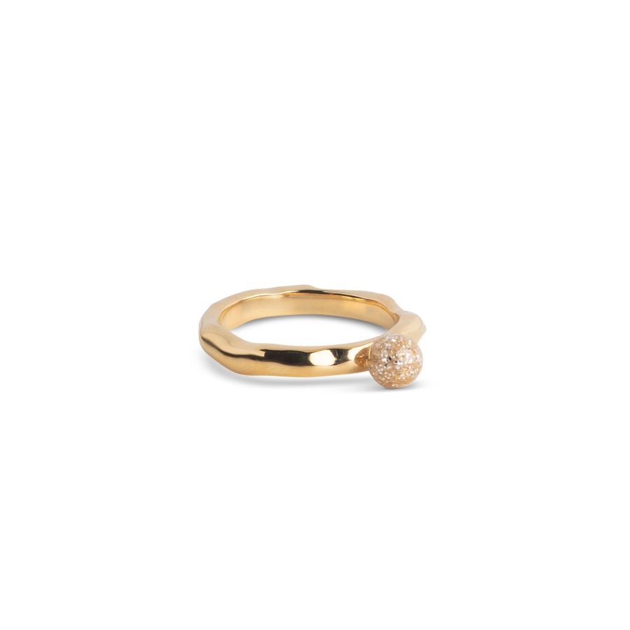 Enamel Copenhagen - Ring Ariel Guld, Sparkle