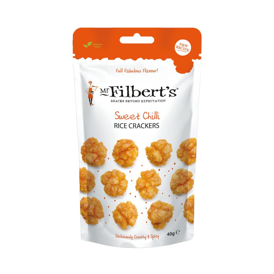 Mr Filbert's - Sweet Chili Rice Cracker 40g