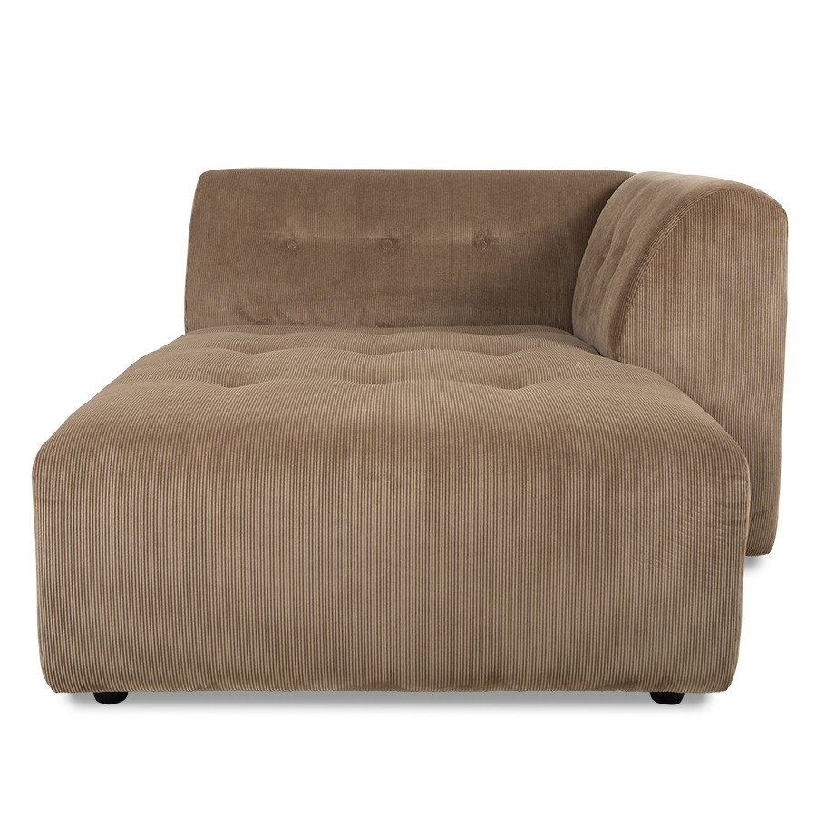 HK Living - Soffa Vint Modul Höger med Divan