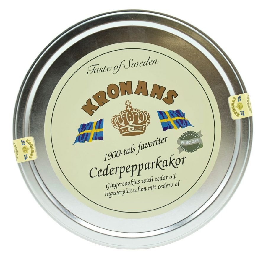 Kronans - Cederpepparkakor Burk 500g