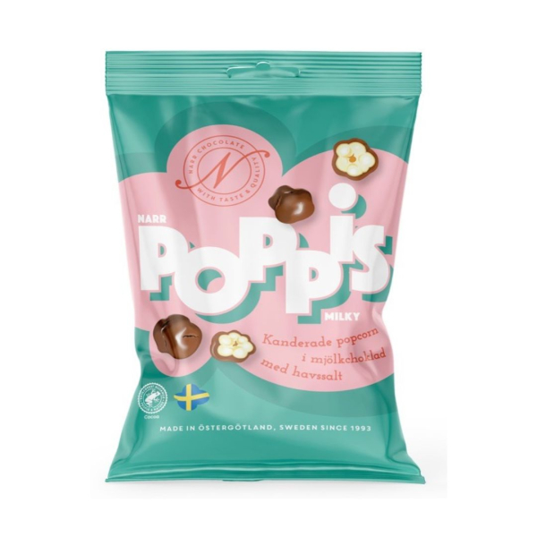 Narr Chocolate - Poppis Milky 90g