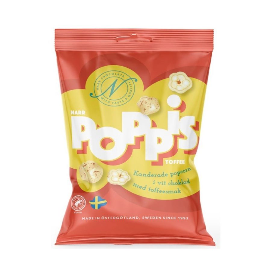 Narr Chocolate - Poppis Toffee 90g