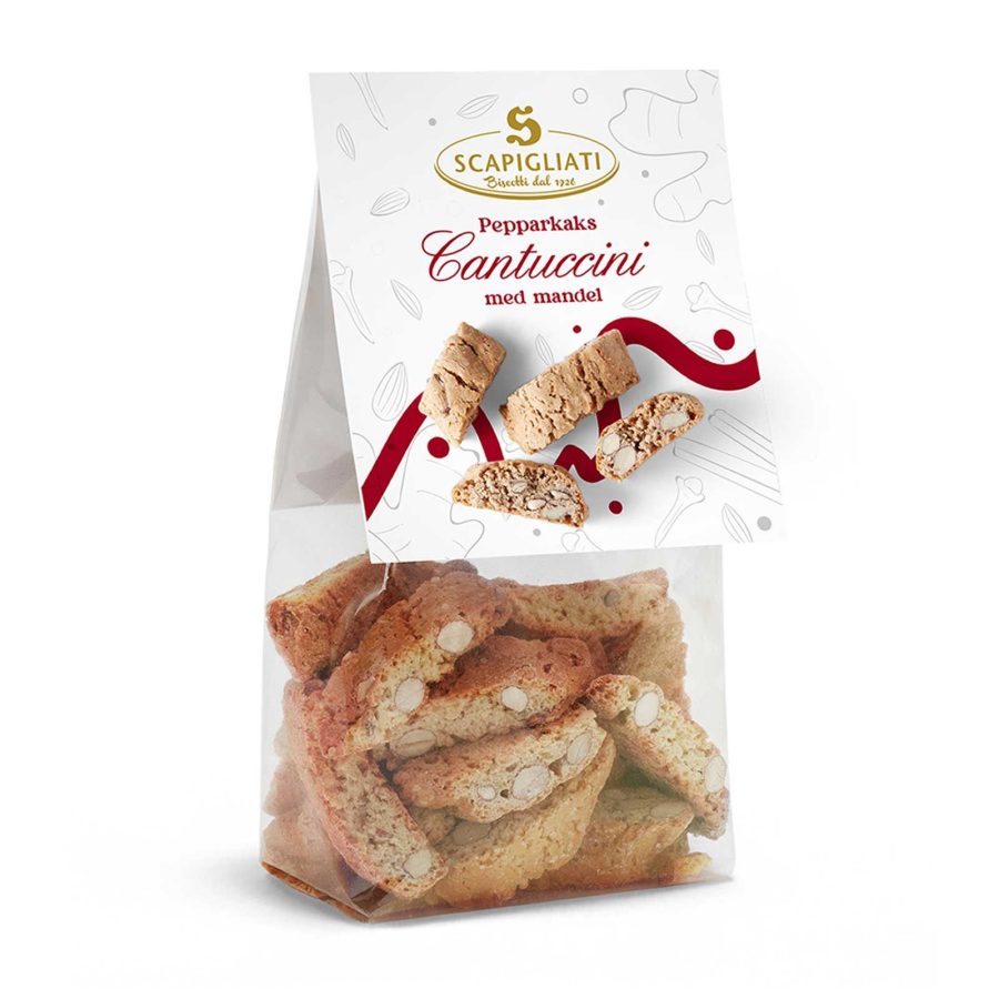 Scapigliati - Pepparkaks Cantuccini med Mandel 150g
