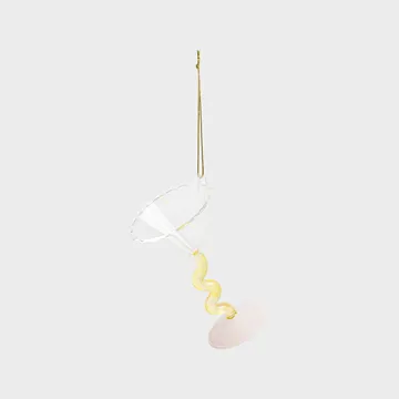 &klevering - Julgranskula Coupe Curve Yellow