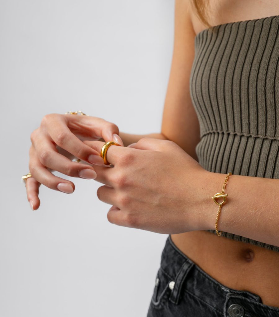 Syster P - Paxton Armband Guld - Bild 2