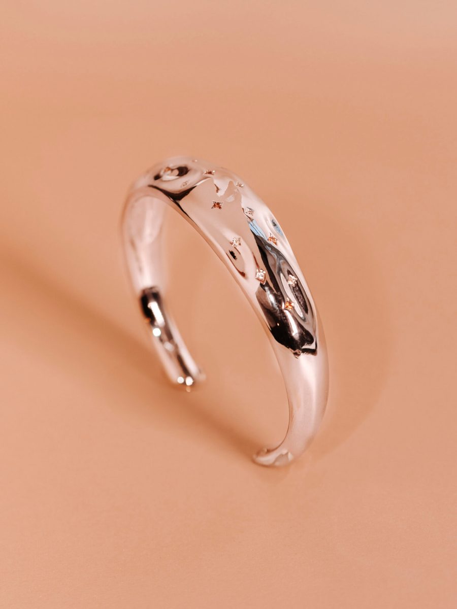 Ylva Li - Bertha Bangle Armband Silver