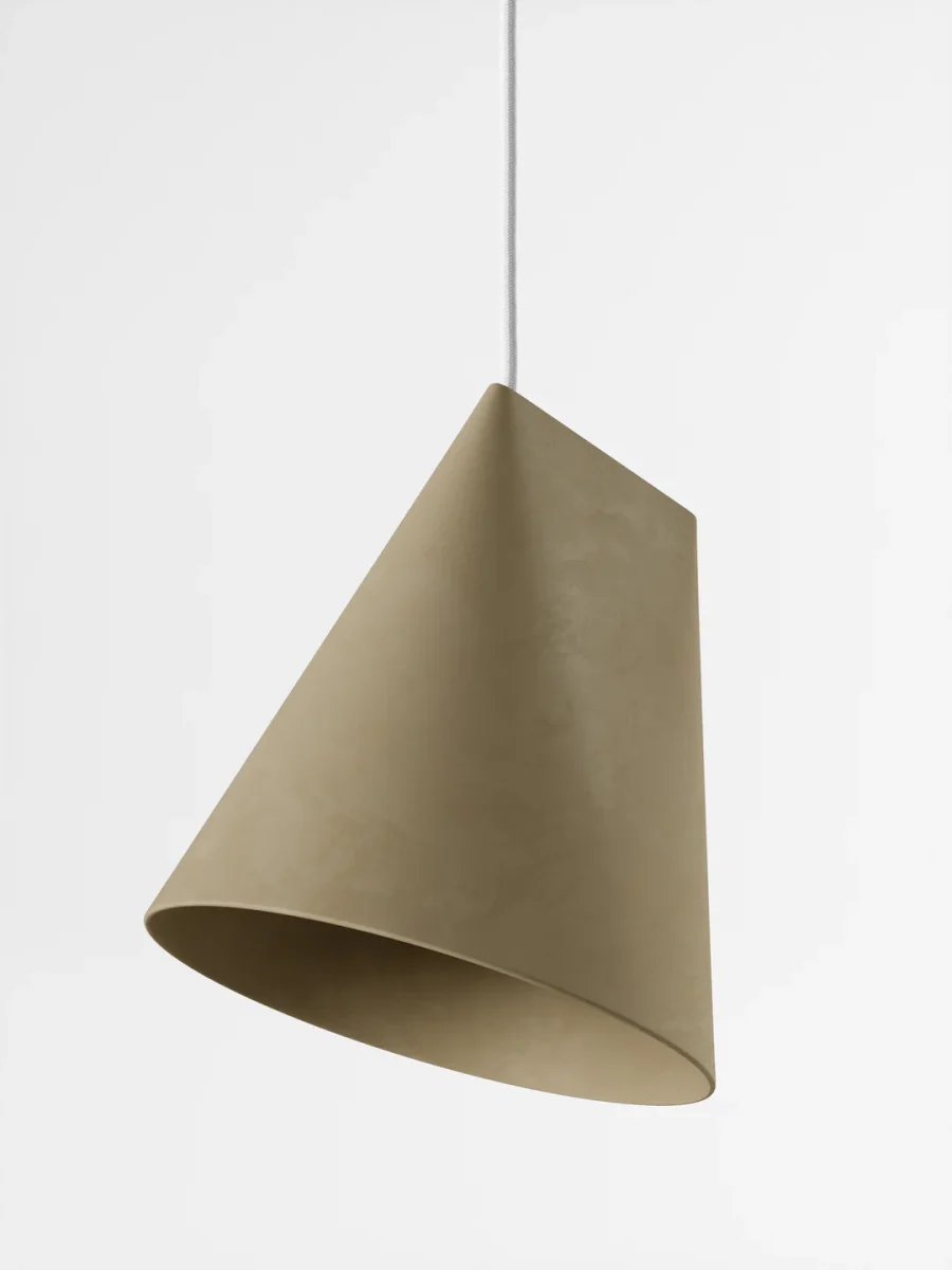 Moebe - Ceramic Pendant Wide, Olive
