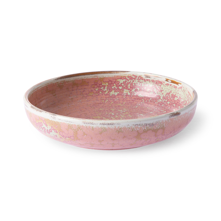 HK Living - Chef ceramics Djuptallrik M Rustic Pink