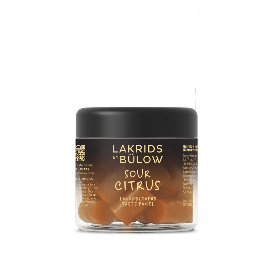 Lakrids by Bülow - Sour Citrus Small 150g