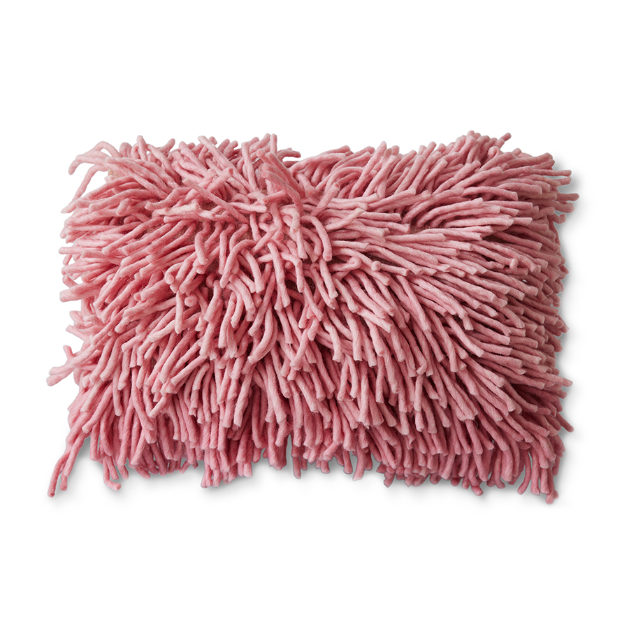 HK Living - Kudde Rugged Pink 60x40cm