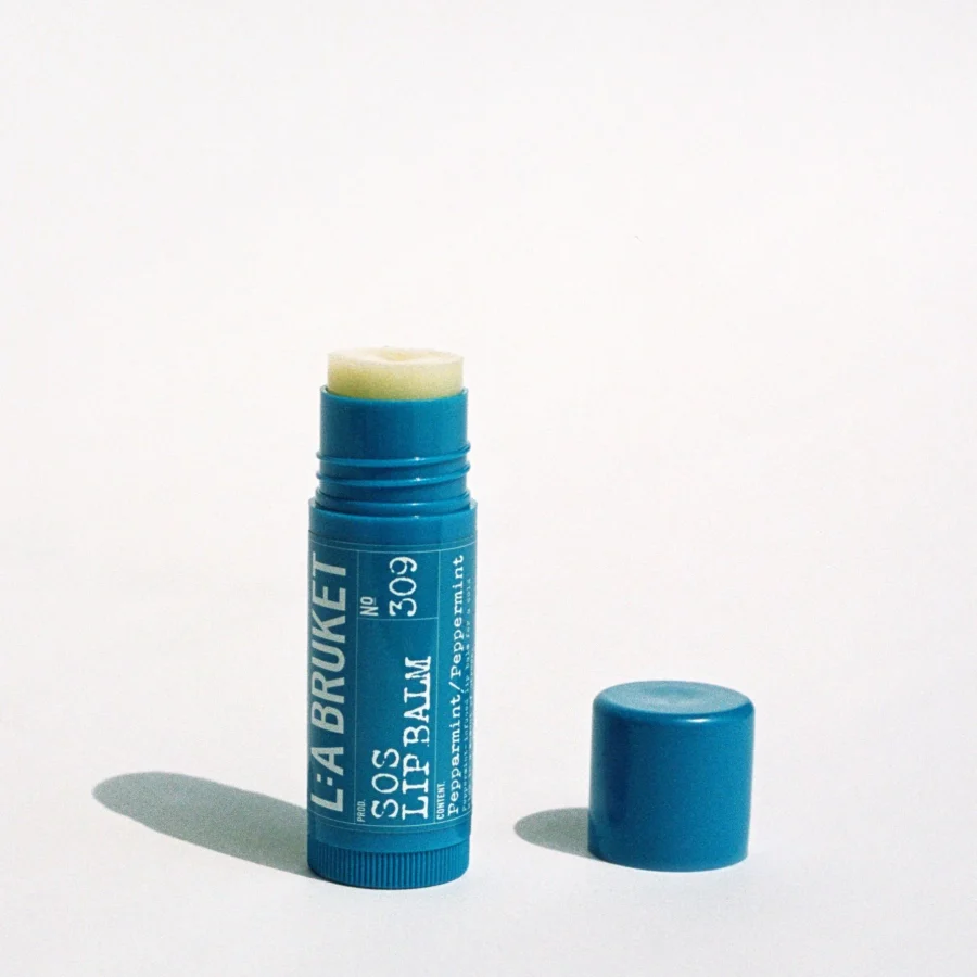 L:A Bruket - Sos Lip Balm Pepparmint 14g