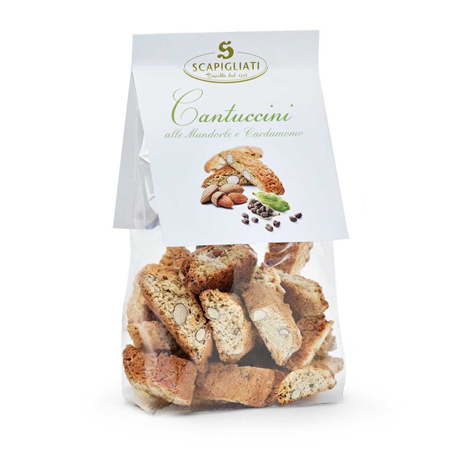 Scapigliati - Kardemumma Cantuccini med Mandel 150g