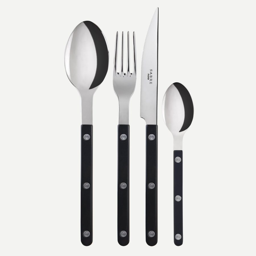 Sabre Paris - Bistrot Bestickset Black 24 delar