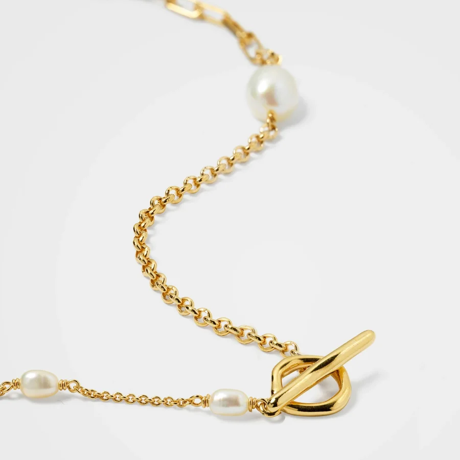 Syster p - Halsband Paxton Short, Guld