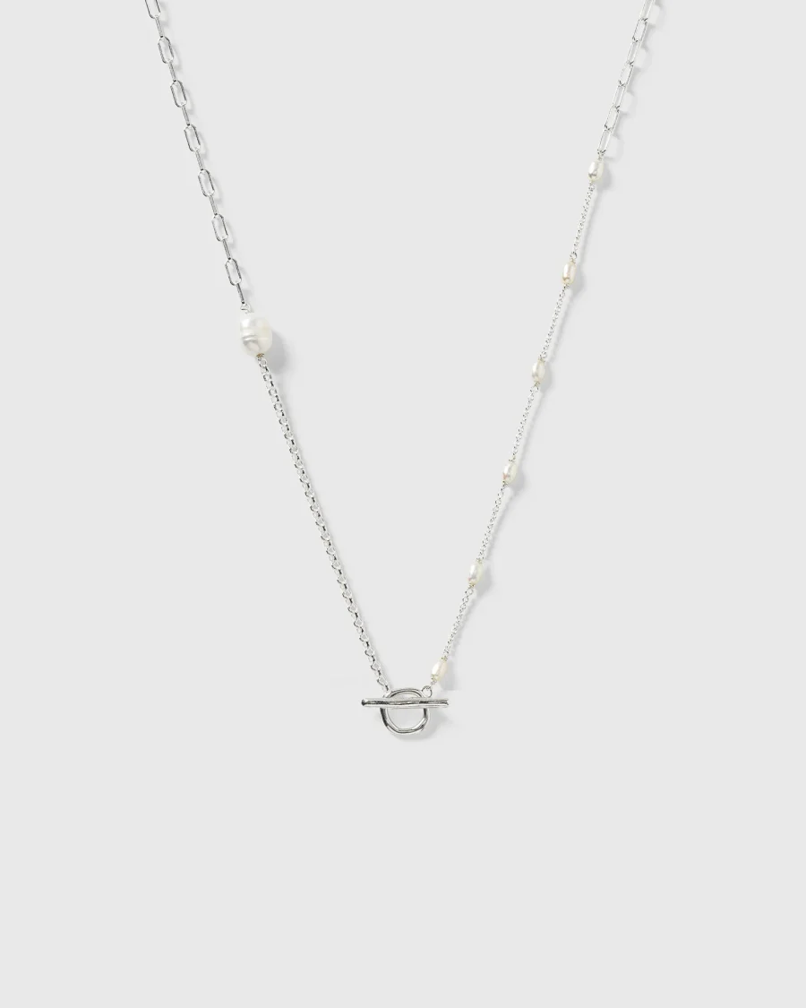 Syster p - Halsband Paxton Short, Silver - Bild 3