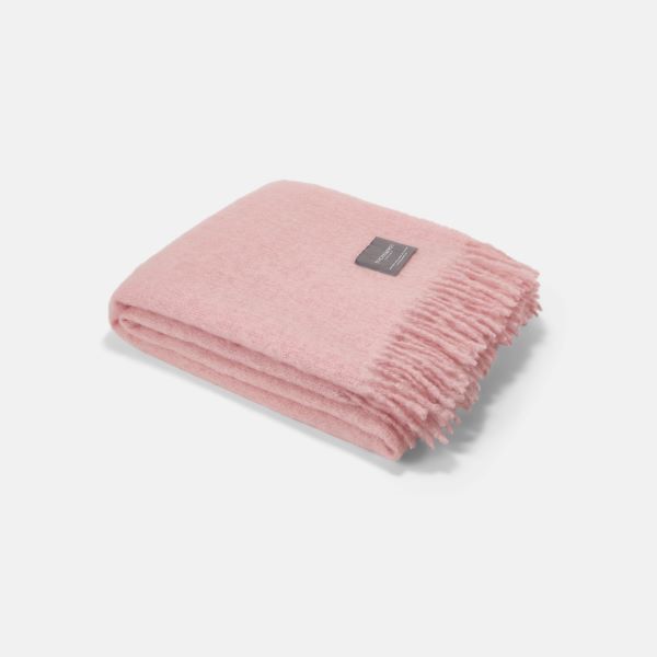 Stackelbergs - Pläd, Mohair Rosé