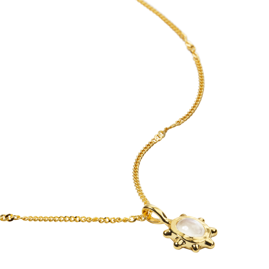 Syster P - Florentina Halsband Månsten Guld