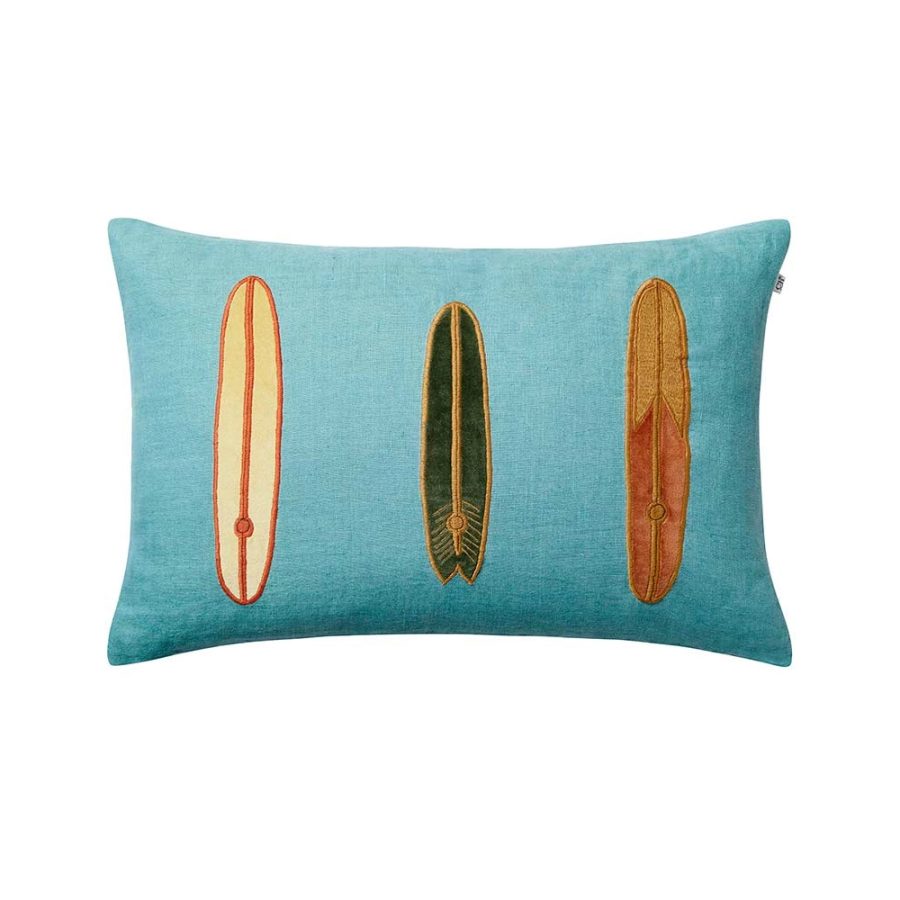 Chhatwal & Jonsson - Kuddfodral i Linne Aloha Heaven Blue 40 x 60 cm