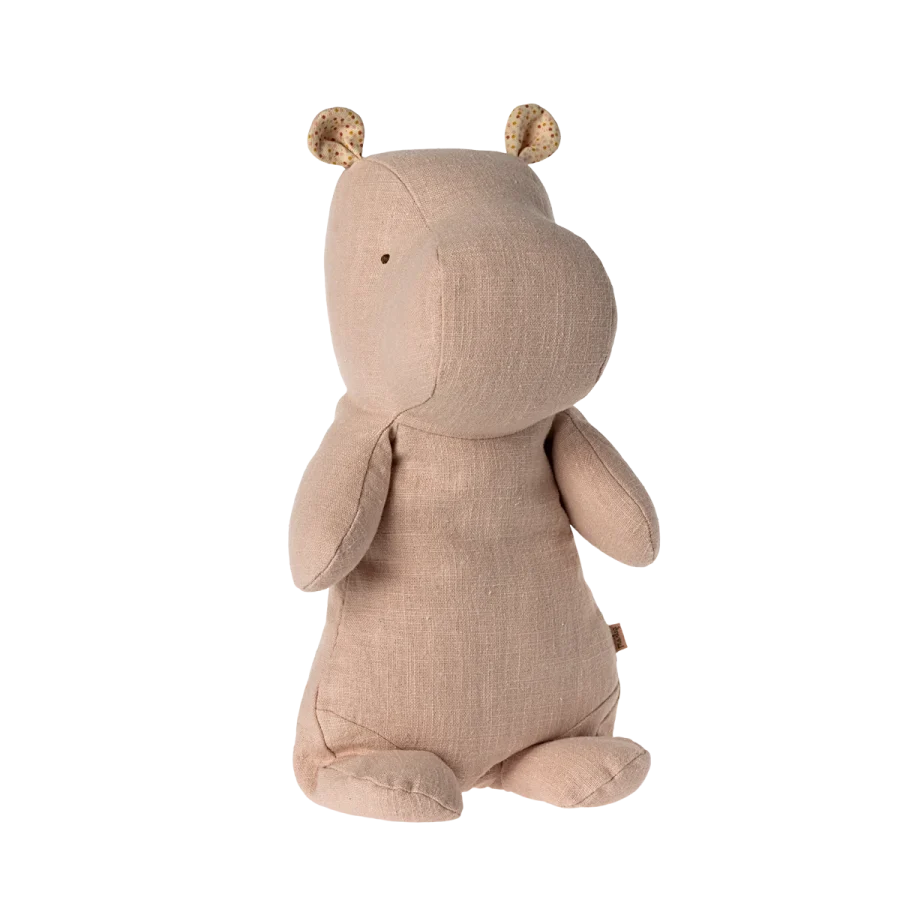 Maileg - Safari friends, Hippo, Medium - Light rose