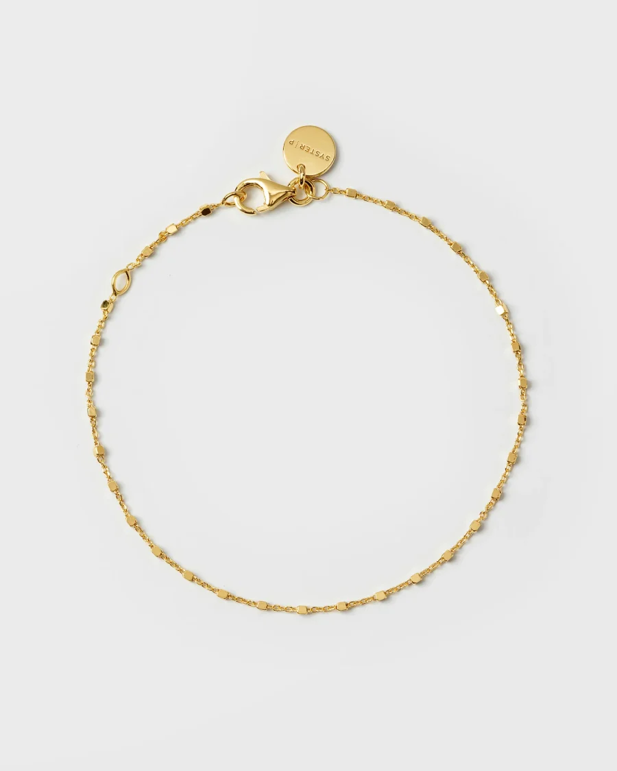 Syster P - Armband Station Guld