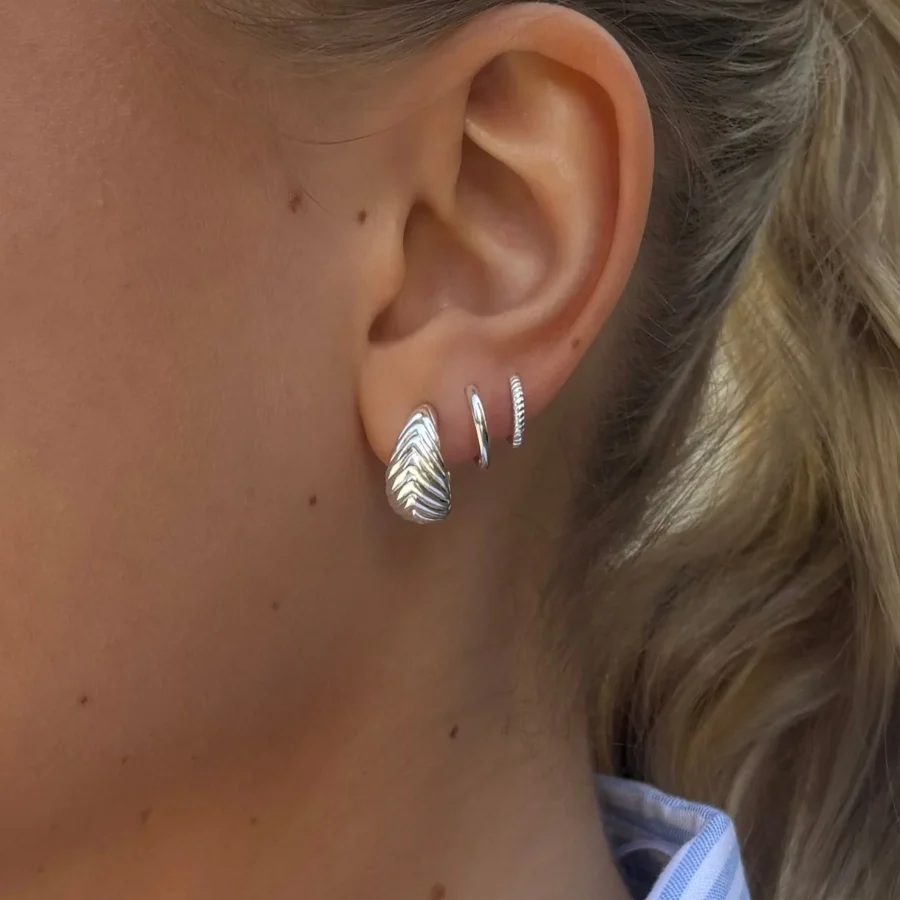 Syster P - Bolded Little Sis Chevron Silver