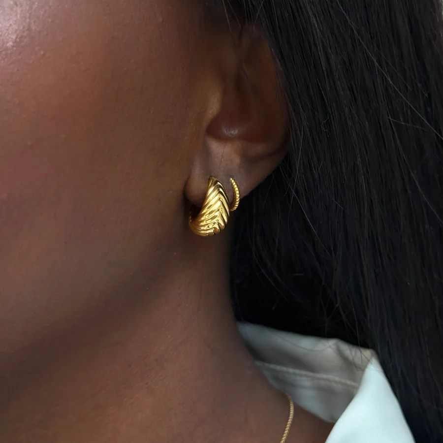 Syster P - Bolded Little Sis Chevron Guld