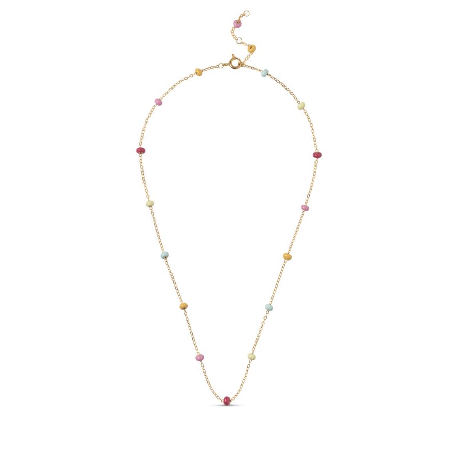 Enamel Copenhagen - Halsband Lola Bold Rainbow