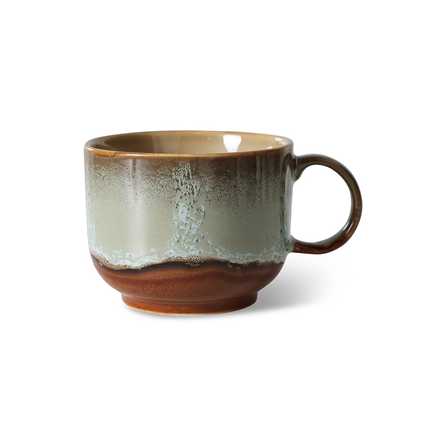 HK Living – 70s ceramics Tekopp med öra Echo