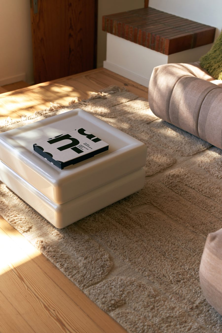 Hk Living - Tufted Rug, Limestone 160x230cm - Bild 4
