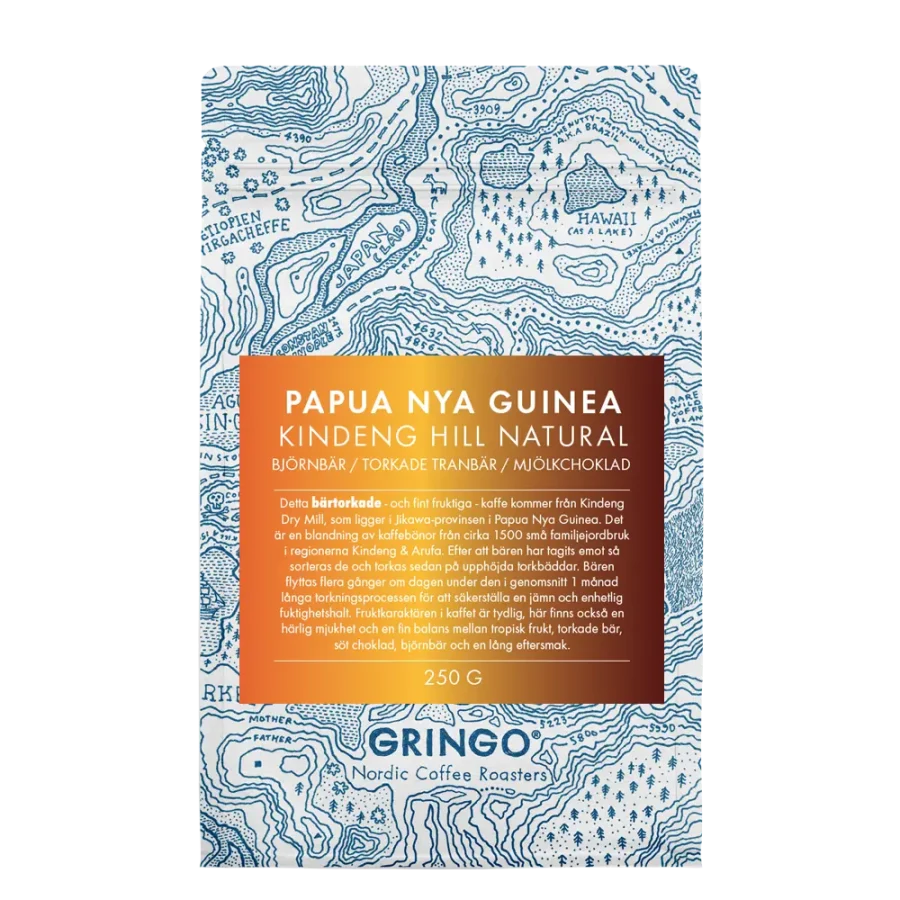 Gringo - Papua Nya Guinea Kindeng Hill Natural 250 g