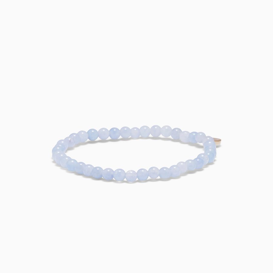 Soï - Armband Courage, Aquamarine 4mm