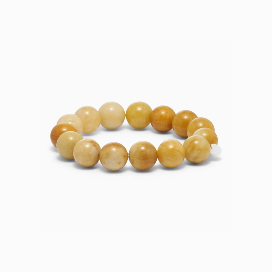 Soï - Armband Chunky, Orange Aventurine 12mm